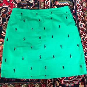 Talbots Skirts - Talbots Kelly Green Pencil Skirt Seahorses Size 16 Talbots Skirts - Talbots Kelly Green Pencil Skirt Seahorses Size 16